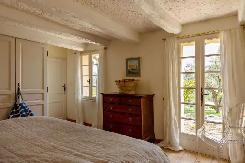 La-Bergerie-Bargemon Slaapkamer