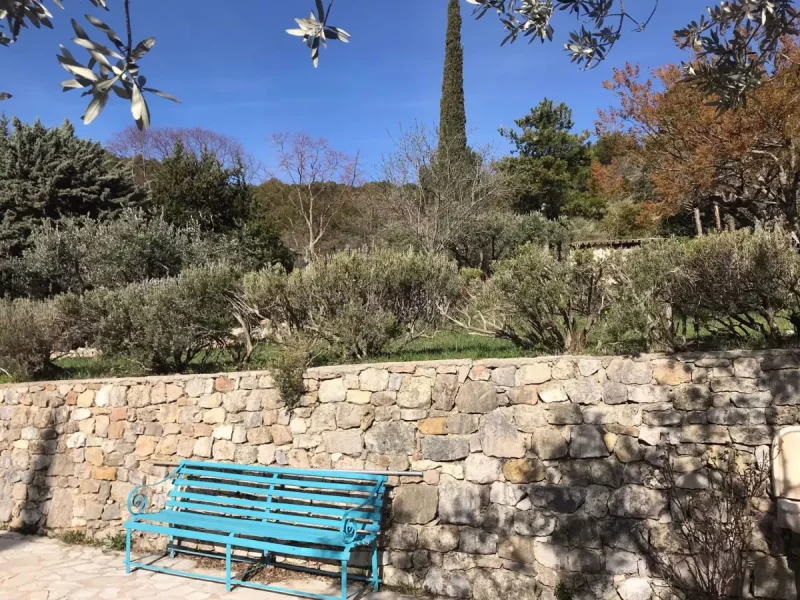 La-Bergerie-Bargemon Terras-zwembad